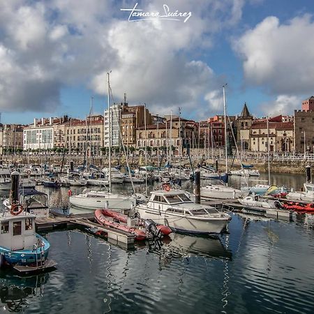 Duplex 21, Alojamiento Cerca De La Playa Con Wifi Gijón Kültér fotó
