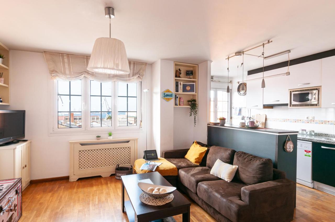 Duplex 21, Alojamiento Cerca De La Playa Con Wifi Gijón Kültér fotó