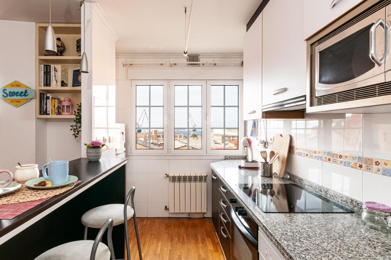 Duplex 21, Alojamiento Cerca De La Playa Con Wifi Gijón Kültér fotó