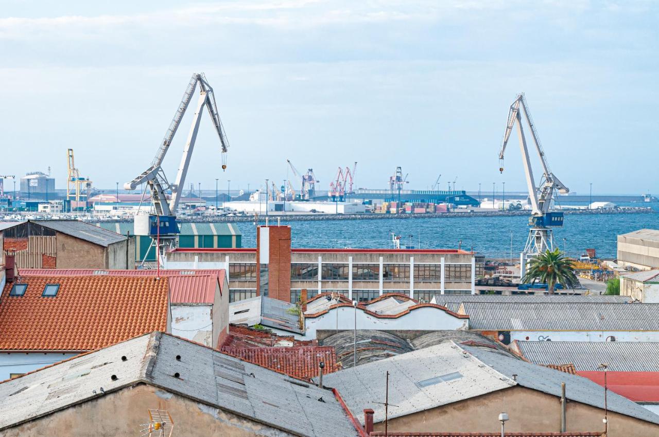 Duplex 21, Alojamiento Cerca De La Playa Con Wifi Gijón Kültér fotó